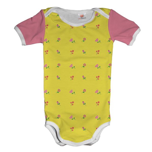 Allover Print Baby Bodysuit (BON100) - Random Sample